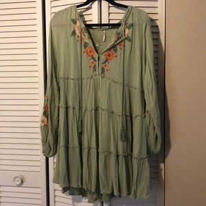 Free People long sleeve dress worn ONCE